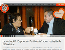 Tablet Screenshot of orphelinsdumonde.org